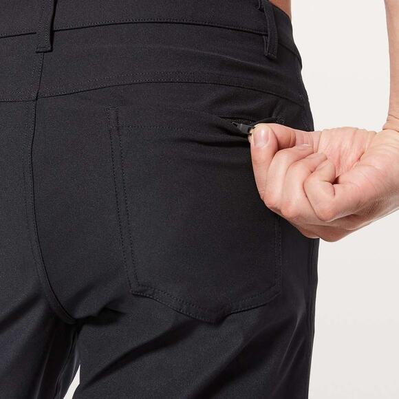 Lululemon ABC Pant Classic Black Men's Size 34 x 31 Excellent Used Condition - Picture 3 of 10